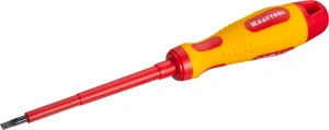 Высоковольтная отвертка, SL4 х 100 мм, KRAFTOOL 250083-4.0-100