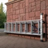 Лестница, 3 х 8 ступеней, алюминиевая, трехсекционная, Сибртех 97818 — фото 14