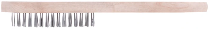 Корщетка с деревянной ручкой 6-ти рядная FIT 38406 — фото 3