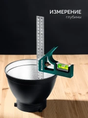 Комбинированный многофункциональный угольник, Combi 300 мм, KRAFTOOL 34371