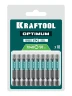 Биты, 50 мм, 10 шт, KRAFTOOL OPTIMUM TX 40 26126-40-50-10 — фото 2
