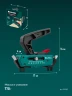 Woodsniper DJ, 90-150 мм, два отверстия, кондуктор для террасной доски KRAFTOOL 30062 — фото 11
