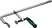 Цельнокованая струбцина F, 120 х 500 мм, KRAFTOOL Forge FF-160/80 32014-120-500 — фото 1