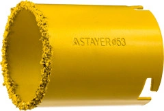 Кольцевая коронка, 53 мм, L 55 мм, карбид вольфрама, STAYER 33345-53