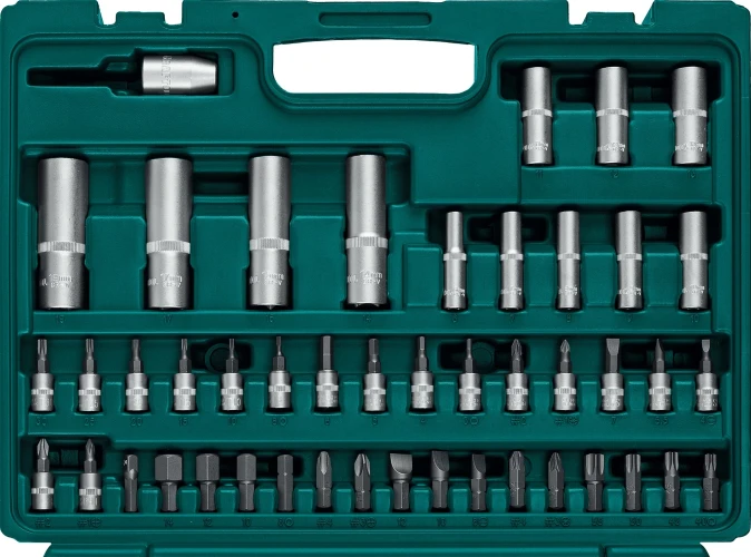 Универсальный набор инструмента, 94 предм., (1/2"+1/4"), KRAFTOOL X-Drive 94 27883-H95_z03 — фото 3