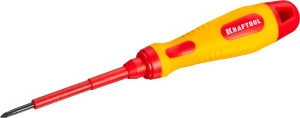 Высоковольтная отвертка, PH0 х 60 мм, KRAFTOOL 250084-0-060