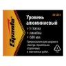 Уровень алюминиевый, 600 мм, 3 глазка, линейка Sparta 331235 — фото 9