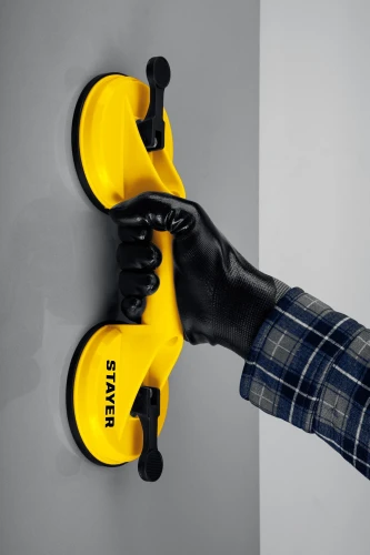 Стеклодомкрат на присоске, 80 кг, пластмассовый, двойной, STAYER MAXLift 33718-2 — фото 4
