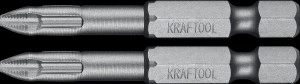 Торсионные биты, 50 мм, 2 шт, KRAFTOOL X-Drive PH2 26121-2-50-2