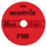Алмазный гибкий шлифовальный круг, 100 мм, P100, мокрое шлифование, 5 шт. Matrix 73508 — фото 3