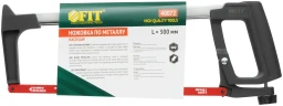 Ножовка по металлу 300 мм, регулир.натяг, работа под углом 45 гр., полотно Bi-Metal FIT 40072 — фото 3