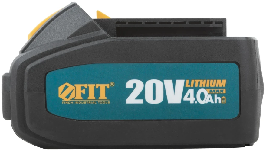 Батарея акк. 20 В; Li-Ion; 4,0 Ач; 0,7 кг; индикатор заряда; коробка FIT 79936 — фото 7