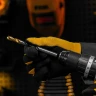 Сверло спиральное по металлу 9 x 125мм, Р6М5, Golden Tip, многогранная заточка Denzel 718284 — фото 8