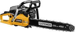 Бензопила, 58 см3, 45 см, STEHER BS-58-45