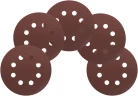 Круги шлифовальные с отверстиями (липучка), алюминий-оксидные, 125 мм, 5 шт. Р 1000 FIT 39679 — фото 6