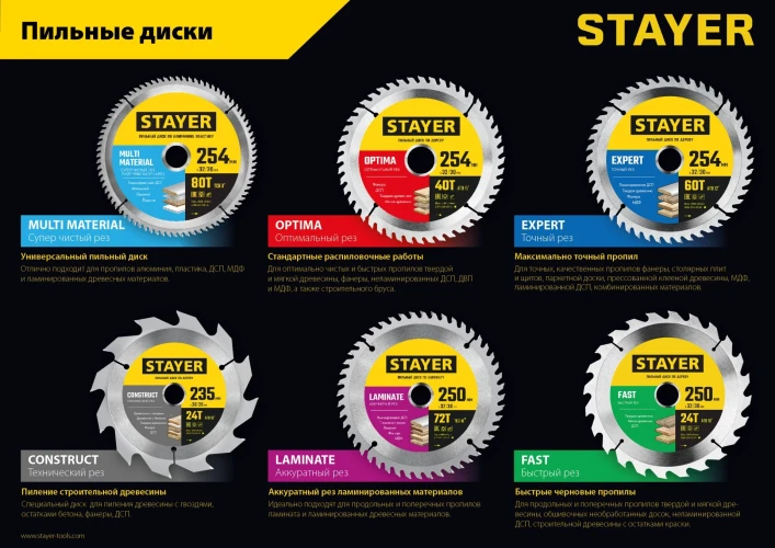 Пильный диск по дереву, 185 x 30/20 мм, 30T, оптимальный рез, STAYER Optima 3681-185-30-30_z01 — фото 4