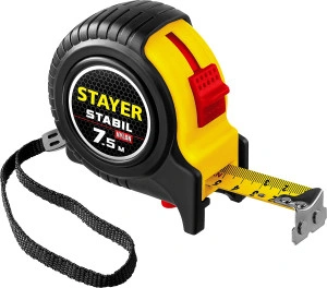 Рулетка, 7.5 м х 25 мм, STAYER Stabil 34131-075_z02