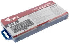 Набор торцевых головок 39 шт. 3/8" (метрические и дюймовые) КУРС 65023