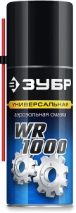Многофункциональная аэрозольная смазка, WR-1000 210 мл, средство для тысячи применений, ЗУБР 41440