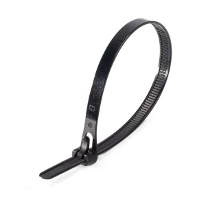 Стяжка нейлоновая (черн) (100шт) КСР 7.5x300 Fortisflex 80146