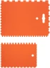 Набор пластиковых зубчатых шпателей, 2 шт: 175x130 мм, 130x90 мм MASTER COLOR 30-2400 — фото 1