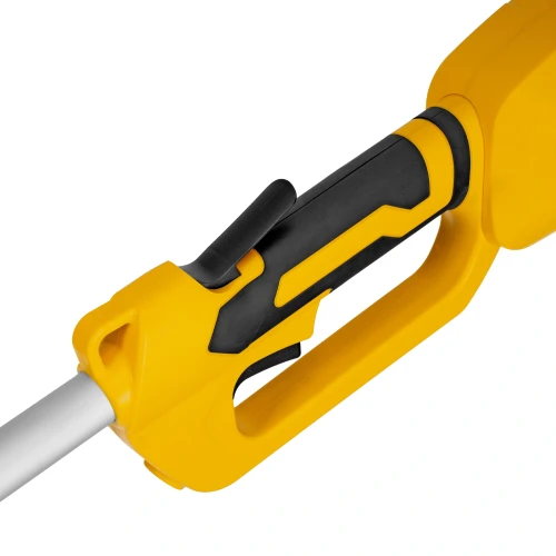 Триммер электрический TE-1220, 1200 Вт, 380 мм, катушка, диск, разборная штанга Denzel 96642 — фото 9