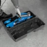 Домкрат гидравлический подкатной с фиксатором, 2,5т SAFETY PIN, 140-385 мм, в кейсе Stels 51132 — фото 34