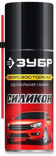 Силиконовая аэрозольная смазка, 210 мл, ЗУБР 41443 — фото 1
