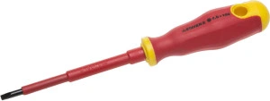 Диэлектрическая отвертка, SL4 х 100 мм, STAYER Electro 25141-04-10_z01