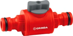 Штуцерный клапан, регулирующий, ударопрочный пластик, GRINDA GV-1 8-426349_z01