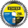 Пильный диск по дереву, 210 x 32/30 мм, 48Т, точный рез, STAYER Expert 3682-210-32-48_z01 — фото 1