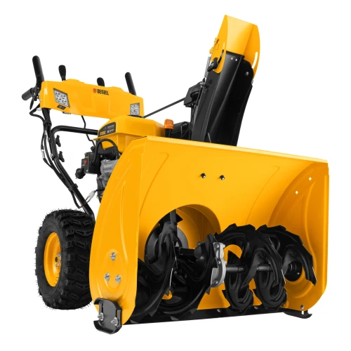 Бензиновая снегоуборочная машина SBL 711D PRO, 302cc, эл.старт, фара, обогрев, блок. дифф. Denzel 97655 — фото 2