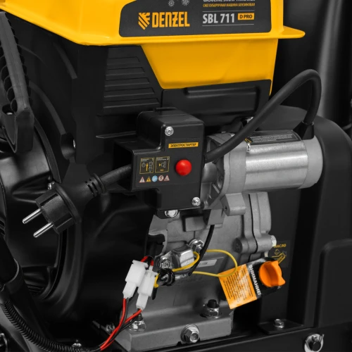 Бензиновая снегоуборочная машина SBL 711D PRO, 302cc, эл.старт, фара, обогрев, блок. дифф. Denzel 97655 — фото 14