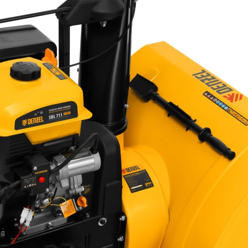 Бензиновая снегоуборочная машина SBL 711D PRO, 302cc, эл.старт, фара, обогрев, блок. дифф. Denzel 97655 — фото 16