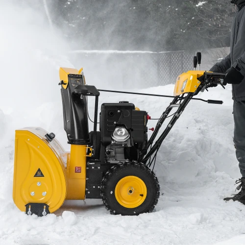 Бензиновая снегоуборочная машина SBL 711D PRO, 302cc, эл.старт, фара, обогрев, блок. дифф. Denzel 97655 — фото 36