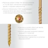 Конструкционный саморез, 140 х 6.0 мм, TX30, потайная головка желтый цинк, 100 шт (1, 59 кг.), ЗУБР КС-П 30041-60-140 — фото 3