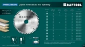 Пильный диск по дереву, 200 х 30 мм, 48Т, KRAFTOOL Precision 36952-200-30 — фото 7