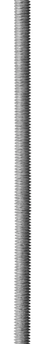 Резьбовая шпилька, кл. пр. 4.8, М12 х 2000 мм, цинк, 1 шт, ЗУБР DIN 975 4-303350-12-2000 — фото 1