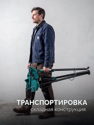 Цепные трубные тиски на треноге, 1/8"-6", KRAFTOOL TRIBENCH 32613-6 — фото 10