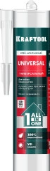 Универсальный монтажный клей, 310 мл, белый, KRAFTOOL UNIVERSAL 41341_z01