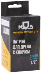 Патрон для дрели с ключом 1/2" (3,0-16 мм) MOS 37815М