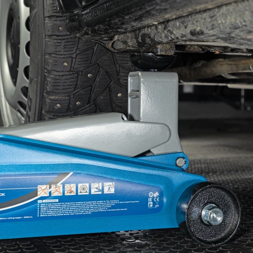 Домкрат гидравлический подкатной, высокий подъем, 3т SUV, 190-535 мм Stels 51134 — фото 23
