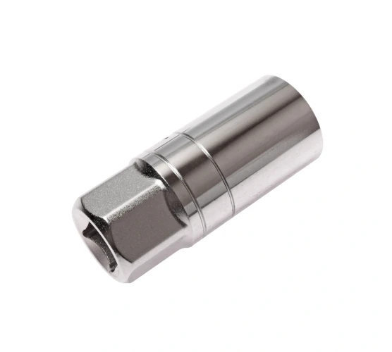 Головка свечная 1/2" 21мм 6-гранная с резиновым фиксатором JTC-46521 — фото 1