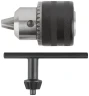 Патрон для дрели ключевой 1/2" - 13 мм (с ключом Т-обр., усиленный) FIT 37846 — фото 1