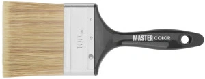 Кисть флейцевая "Wood Master", микс из 3-х видов щетины/филамента, 100х22х89 мм MASTER COLOR 30-0543