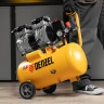 Компрессор DLS950/24 безмаслянный малошумный 950 Вт, 165 л/мин, ресивер 24 л Denzel 58026 — фото 45