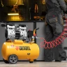 Компрессор DLS950/24 безмаслянный малошумный 950 Вт, 165 л/мин, ресивер 24 л Denzel 58026 — фото 47