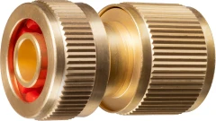 Быстросъемный соединитель, 1/2", с автостопом, из латуни, для шланга, GRINDA BC-12A 8-426129_z02