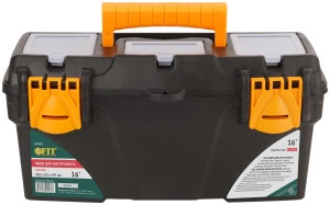 Ящик для инструмента пластиковый 16" (410х215х197 мм) FIT 65562