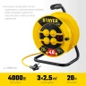 Силовой удлинитель на катушке, ПВС, 3 х 2.5 мм2, 20 м, 4000 Вт, IP44, STAYER М-325 55064-20 — фото 2